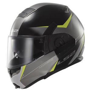 Moto - ATV Helmet LS2 FF393 CONVERT HAWK black yellow