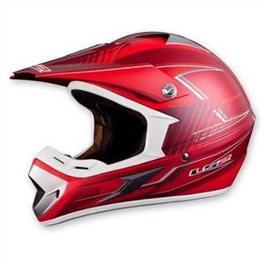 Moto - ATV Off road Helmet LS2 MX433 H.E.I.P., matt red