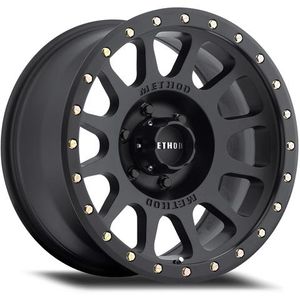 Alloy Wheel 8.5x17in 5x127 ET 0 NV 305 Matte Black Method - Jeep Wrangler JK
