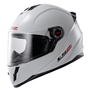 Moto - ATV KID Helmet LS2 FF392 SINGLE MONO JUNIOR Gloss White
