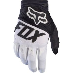 FOX Dirtpaw Race Glove - L, Black/White, MX17