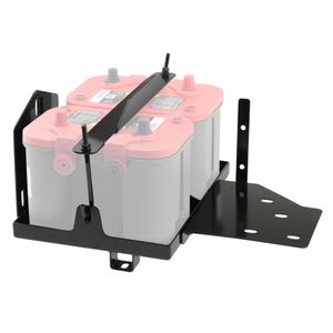 Dual Battery Tray OPTIMA Smittybilt - Jeep Wrangler JK
