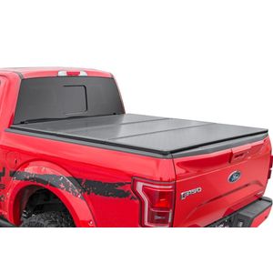Hard Tri-Fold Bed Cover 5' Rough Country Toyota Tacoma 16-18