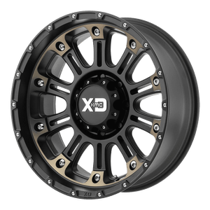 Alloy Wheel 9x20'' 8x165.10 ET18 XD 829 HOSS II Black/Bronze - Dodge RAM 3500 02-18
