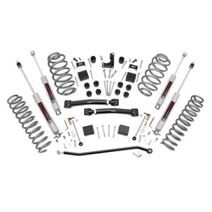 4in Rough Country Lift Kit Pro suspension - Jeep Grand Cherokee WJ WG