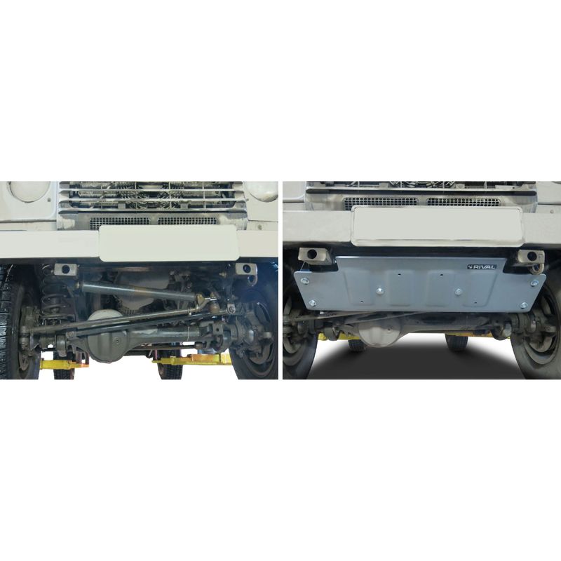 Scut-bielete-directie-pentru-Land-Rover-Defender-110-2007-2016-din-aluminiu6-mm-Rival