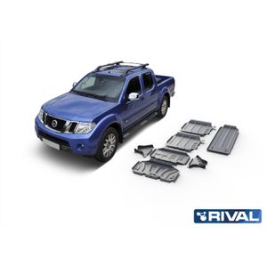 Kit scut aluminiu 7 piese Nissan Navara D23 2015-2020 6 mm Rival 23333.4175.1.6